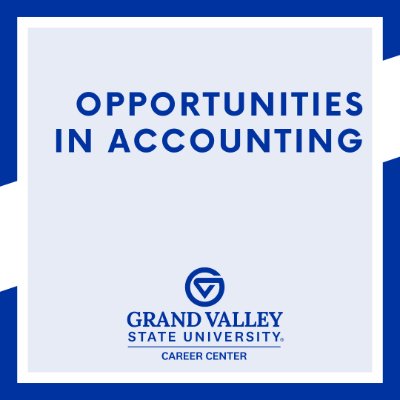 Opportunities in Accounting